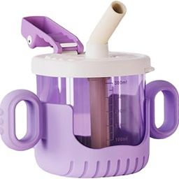 Enakshi® Sippy Cups 10Oz/300ml Silicone Training Cup for Children Violet|Baby | Feeding | Cups, Dishes & Utensils | Sippy Cups & Mugs-image-0