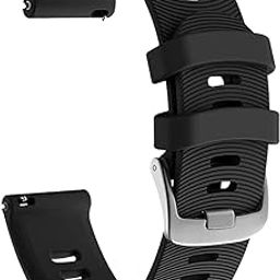 Zitel Bands Compatible with Garmin Forerunner 245/245 Music, Forerunner 645/645 Music, Forerunner 165,158,55, Vivoactive 5/3, Venu Sq/Sq 2, Venu 2 Plus - 20mm Straps-20