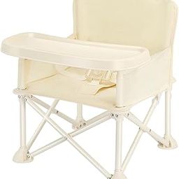 bnf® Portable Baby Dining Chair Removable Tray Beach Chair for Lawn Picnic Dining Color A Baby | Feeding | Booster Chairs-image-35
