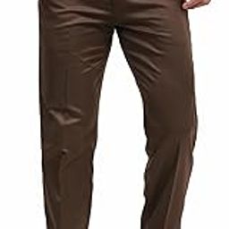 Solid Pattern Formal Trouser Pant for Men with Regular Fit-image-67