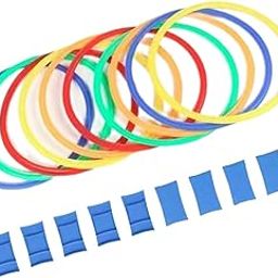 THE STYLE SUTRA® Agility Rings for Kids Adults Circle Jumping Hoops for Practice Games Soccer 42cm | Sporting Goods | Team Sports | Soccer | Training Aids-image-67