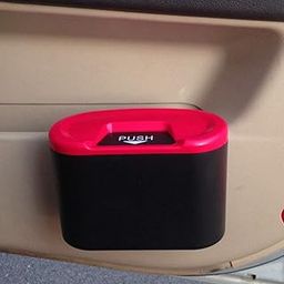 Citaaz Hanging Vehicle Trash Bin Waterproof Auto Garbage Bag Leak-Proof Auto Dustbin Wastebasket Desktop Garbage Organizer Tidy Organiser Back Seat Car Backseat Organiser, 2 Liters-picture-18