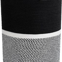 Moon light Large Woven Jute Rope Storage Basket, Laundry Basket Organizer for Toys, Blanket, Clothes, Towels, Gifts | Pet Gift Basket for Cat, Dog (Large 12 X 15 INCH)-image-49