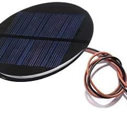 AMBERT Mini Solar Panel Wire Attached with Solar Round Shape-32