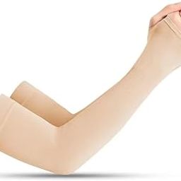 Tomorrow UV Protection Arm Sleeves for Women - Cotton Bamboo Blend, SPF 50+, Anti-Microbial, Breathable, Easy-to-Wear - Multipurpose Hand Gloves for Bike Ride - Stay Fresh and Protected-image-22