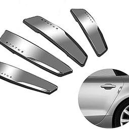 Empire Elements® Status High Gloss Premium Door Edge Guards Set of 4-(Made in Korea) - Silver for Nissan Sunny-image-22