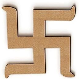 Wooden swastik shape pieces , ( 3 inch x 3 inch ) 4 Unfinished wooden swastik shape pieces , Home decoration wood craft items , Kids wood craft material , wooden pieces for Diwali decoration , Wood Craft material , Wood Art material , Wooden pieces , Party décoration material , Home decoration wooden material , kids art and craft wooden material , wood item , Kids wood craft material-picture-19