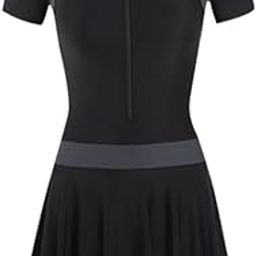 ™ 1 Piece Swimsuit Comfort Trendy Swim Dress for Club Party Vacation Swim Pool M | Swimwear | Womens Clothing-image-70