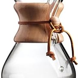 Chemex Classic Series, Pour-Over Glass Coffeemaker, 6-Cup - Exclusive Packaging, Pack of 1-image-47