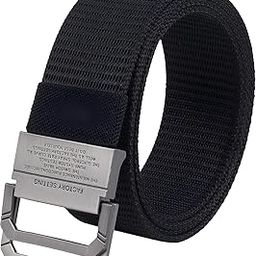 Double Ring Nylon Fabric Belt for Men-image-98