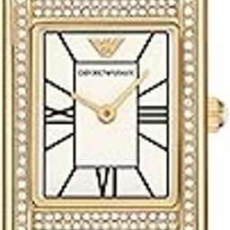 NA Gold Quartz Stainless Steel Watch AR11659-image-62