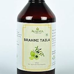 Agatsya Brahmi Taila 200ml | Brahmi Tailam | Ayurvedic Hair oil for Stress, Anxiety and good Sleep|-image-62