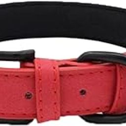 BNF Pet Sturdy Collar Dog Cat Puppy Adjustable Buckle Neck Strap Red M | Pet Supplies | Cat Supplies | Collars & Tags-image-25