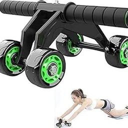 Ab Exerciser,Gym - Multipurpose Fitness Equipment for Men and Women Unisex 4 Wheel AB Wheel Roller - Abdominal Fitness Trainer-26