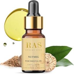 RAS Luxury Oils Nutmeg Pure Essential Oil For Lustrous Hair | Can Be Used Facial Oils, Roll On Scent & Hair Growth | Vegan, Toxin, Paraben & Cruelty Free | Natural & Organic | All Skin Types, 10ml-47
