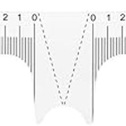 Eyebrow Ruler Eyebrow Guide Ruler Permanent Makeup Measure Eyebrow Grooming Shaper Tool-picture-28