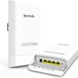Tenda OS3 5GHz 11AC 867Mbps Long Range Smart Manage Outdoor CPE, 12dBi, 5km+|Point to Point Wireless Bridge| Four Fast Ethernet Ports | IP65 Weatherproof | 6KV Lightning Protection (White)-11