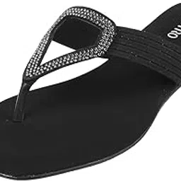 metro Women Suede Ethnic Beaded Slip-on-picture-40