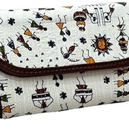 Multipurpose Wallet or Clutch or Hand Purse with Card Slots for Women|Fashion Card Coin Holder (White)-23