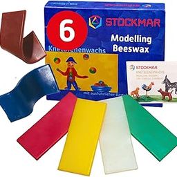 Stockmar Decorative Modelling Beeswax - 6 Colors - 100x40 mm-picture-15