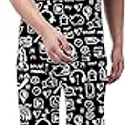 Men's Casual Summer Night Dress Soft Cotton Poly Lycra Digital Printed Sleepwear & Launge(Lounge) Wear Night Suit,Regular Fit Round Neck Short Sleeves T-Shirt and shorts(Boxer) Pair set For Men-picture-12