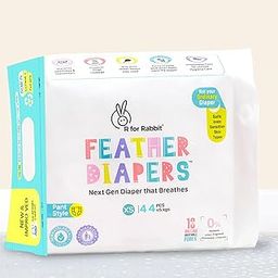 R for Rabbit XS New Born Premium Feather Diaper Pant Style for Baby 0 to 5 kgs (44 Combo Pack Offer)-15