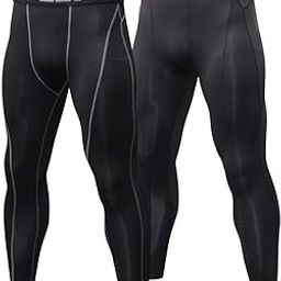 2 Pack Men Quick Dry Running Leggings Compression Tights Gym Training Fitness Sport Trousers Leggings Male Underwear-image-34