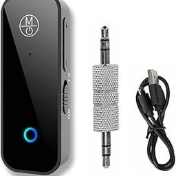 WYYHAA Bluetooth 5.1 Receiver for Car, 2-in-1 3.5mm Aux Bluetooth Car Adapter for Car Home Stereo Wired Headphones-image-89