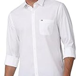Men's Slim Fit Full Sleeve Cotton Solid Casual Shirt with Pocket-image-56