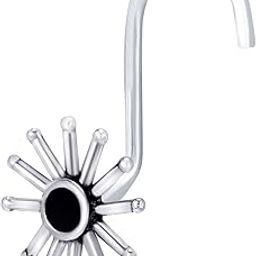 Trendy Sterling Silver 925 Nose Pin For Womens-21
