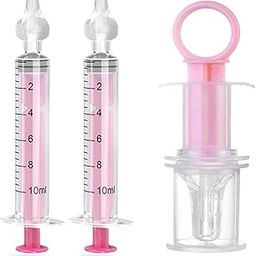 The Cheeky Kidzz Baby Pressure Nasal Syringe Nose Suction With Dispenser Needle Feeder Medicine Dropper Teether BPA Free (PATTERN 7, LARGE)-picture-14