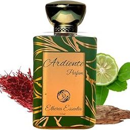 Etherea Essentia Ardiente Perfume, Long-Lasting Fresh and Woody Fragrance Parfum with Bergamot, Saffron, Rose and Leather Scent, Ideal for Special Occasions Men and Women (100ml)-image-64