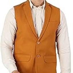 Men's Tweed Wool Modi Nehru Jacket-image-37