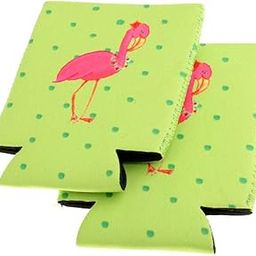 Beach Tropical BBQ Flamingo Beer Soda Cover Chilling Cooler Wrap Holder New-image-90