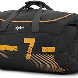 Polyester Stride 52Cm Gym Duffle Bag for Men and Women with Multiple Pockets and Separate Shoe Compartment for Travel, Sports and Workouts(Grey) with Wet Pouch-image-51