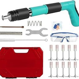ignito Nail Wall Fastening Tool Shot Nail Grab Case, Manual Steel Nails Gun Fastening Tool Lightweight and Efficient Household Woodworking-image-9