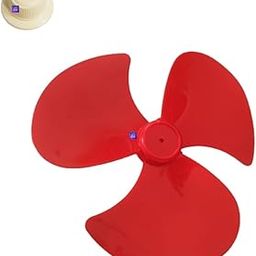 ARUYIR Red Colour Fan Wings & Fan Blade Lock Nut 16 Inches Suitable for 400mm Sweep Table Fan, Wall Fan, Pedastal Fan its Plastic Material.-image-68