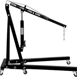 VOLTZ Alloy Steel Engine Hoist 2 Ton Folding Hydraulic Cherry Picker Shop Crane Lift-image-12