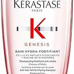 Kérastase Genesis Hydra-Fortifiant Anti Hair Fall Shampoo | For Normal to Oily Hair | Infused with Ginger Root and Edelweiss Native Cells | 250ml-48