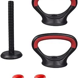 CLUB BOLLYWOOD®Kettlebell Weight Accessory Grip Handle Fitness for Indoor Home Bodybuilding Bar Handle and Nut|Sporting Goods | Fitness Running & Yoga | Strength Training |1 Kettlebell Bar-image-29