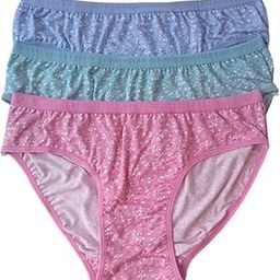 Women's Cotton Hipster Innerwear Floral Printed Panties Assorted Briefs with Elastic Inner Wear Multicolor-picture-26