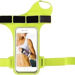 Aeoss Riding Running Sport Arm Band Case for iPhone 6 6s 4.7 Waterproof Armband for Apple iPhone 6 6s iPhone 7 iPhone 6 Plus Plus Thumb Hole Fundas (Green for 5.5 ' Mobile)-image-25