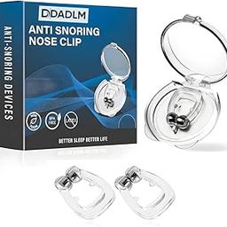 (PACK OF 2) Anti Snore nose clip, Silicone Magnetic Anti Snoring Mini Nose Clips, Wonderful Sleeping, Magnetic Nose Clip,Silicone Anti Snoring Device for Better Sleep Magnetic Nose Strips for Breathing/-** (PACK 2)-image-55