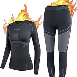 Thermal Underwear for Women Long Johns for Women, Base Layer Women Cold Weather-image-68