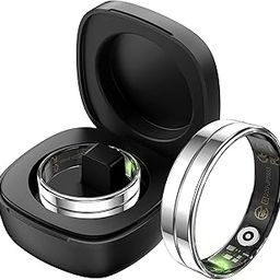 CNBRO Ultra Thin Smart Ring Heart Rate Monitor Sleep Tracker Gesture Control Fitness Tracker Blood Pressure Step Counter Pedometer Waterproof Health Smart Rings for Men Women Anillo inteligente-image-70