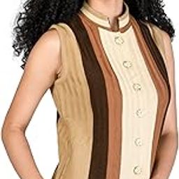 Women's Woolen Sleeveless Cardigan - Printed Design, Rainbow Fabric, Winter Wear, Pure Wool, Free Size, Fully Warm With Side Pockets-image-48
