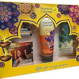 Natural Concept Skin care Diwali Gift Hamper | This Hamper contain - 2 Variants Soap, 1 Dtan Face wash & 1 Variant Face wash | Gifts for every occasion | Gift set of 4-16