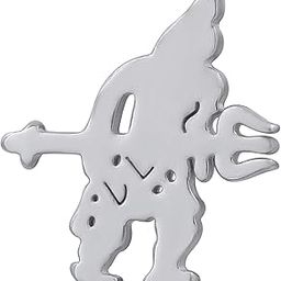 Silver Plated Lord Shiv Shiva Mahadev Trishul Design Religious Fancy Screw Back Single Ear Stud Earring Fashion Piercing Retainer Piercing Jewelry for Mens/Boys (1 PC)-image-94
