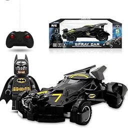 VAKTON Remote Control Batman Car Toy for Kids with Smoke Effect, RC Vehicle with Controller and Mini Figure-31