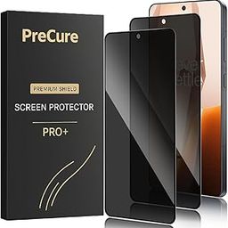 PreCure® 2 Pack Privacy Screen Protector for OnePlus 13R [Anti-Spy Tempered Glass], Ultra HD, Anti-Scratch, Bubble-Free, Easy Install 9H Protective Glass for OnePlus 13R-image-6